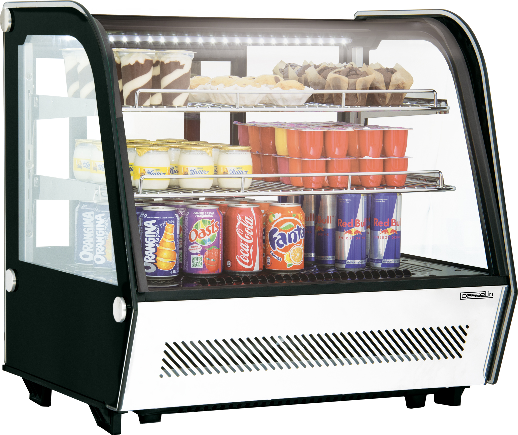 Vitrine réfrigérée à poser 120L CASSELIN-CVR120L