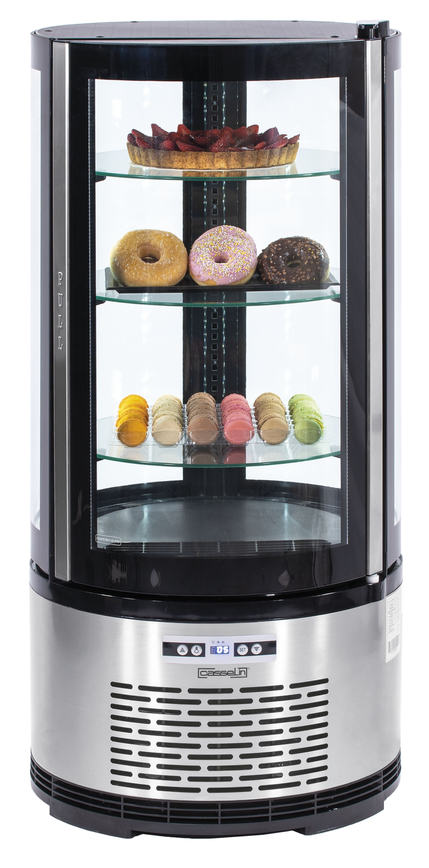 Vitrine réfrigérée ronde 100L CASSELIN-CVRR100L