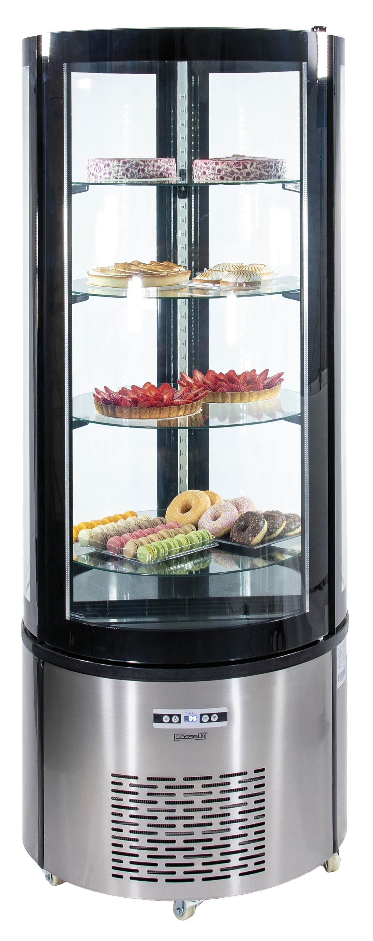 Vitrine réfrigérée ronde 360L CASSELIN-CVRR360L