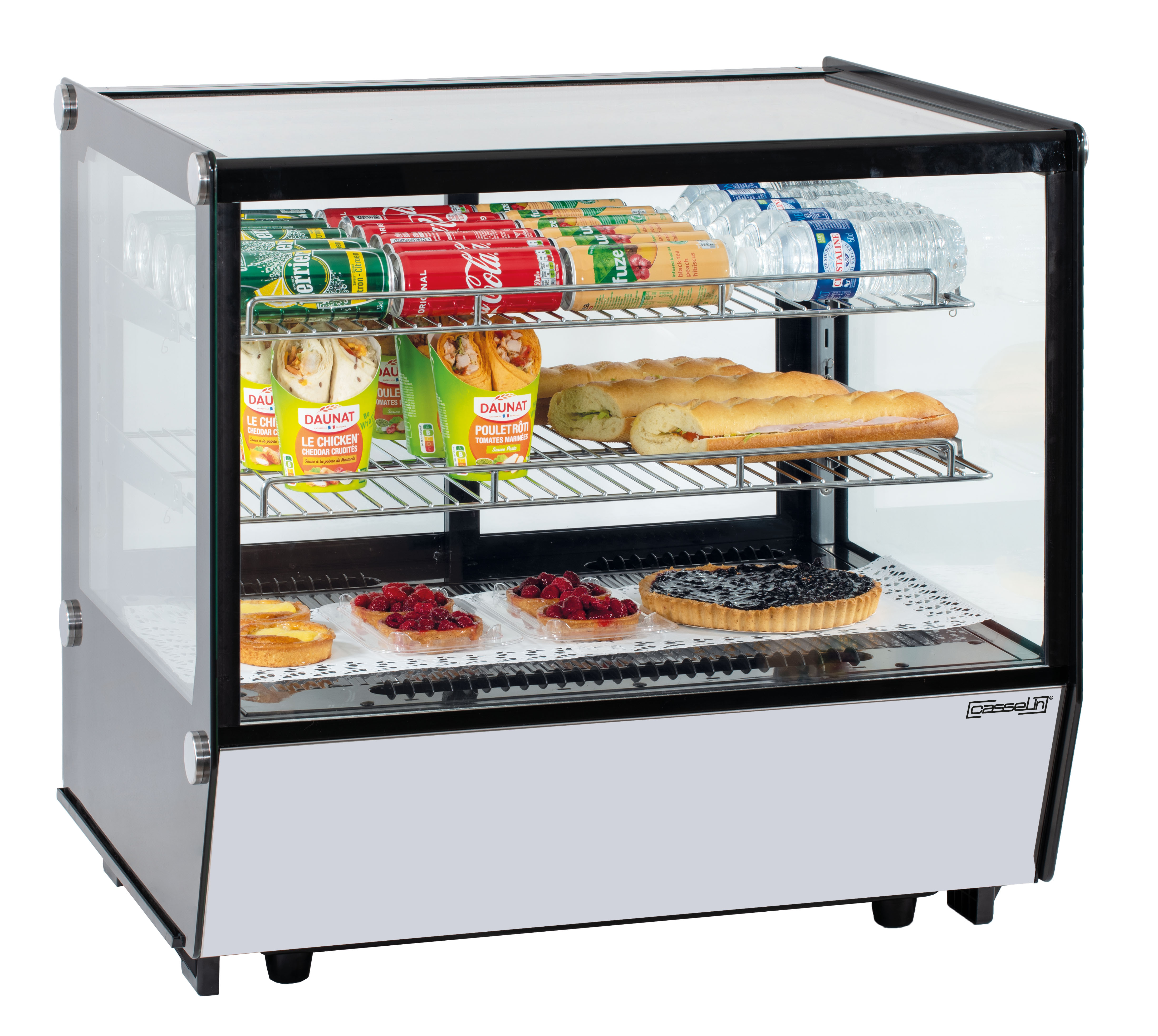 Vitrine réfrigérée 120L encastrée CASSELIN-CVRE120L