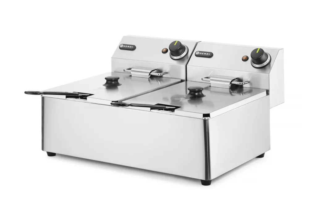 Friteuse Kitchen Line - 2x 6L HENDI 205853