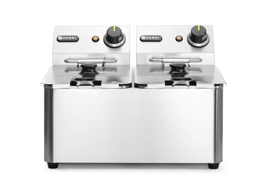 Friteuse 2 x 4L HENDI 205846
