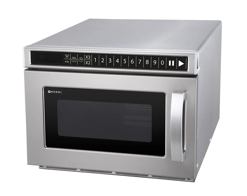 Four à micro-ondes programmable avec port USB 1800W HENDI 281376