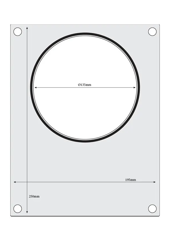 Matrice de scellage HENDI 805626