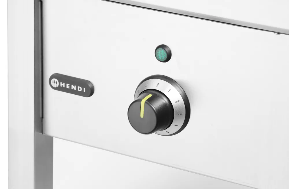 Réchaud à induction haute puissance, HENDI, 400V/5000W, 422x400x(H)366mm
