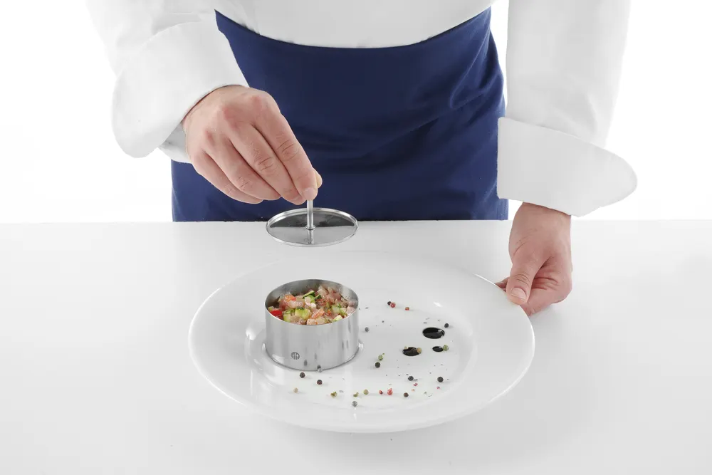 Nonnette et poussoir ronds HENDI 512159