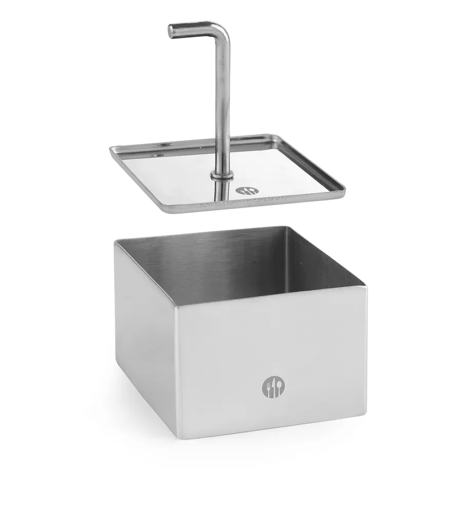 Nonnette et poussoir carré HENDI 512173
