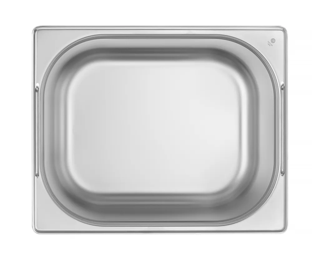 Bac Gastronorme 1/2 Budget Line avec poignées, HENDI, Budget Line, GN 1/2, 12,5L, 325x265x(H)200mm