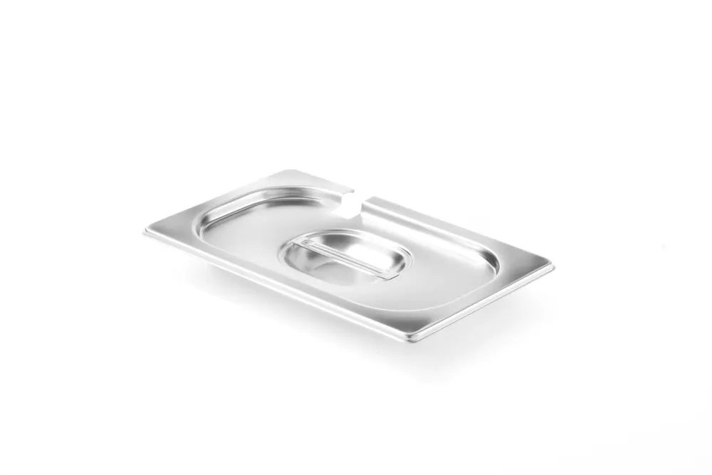 Couvercle pour bac GN avec encoche louche HENDI 805121