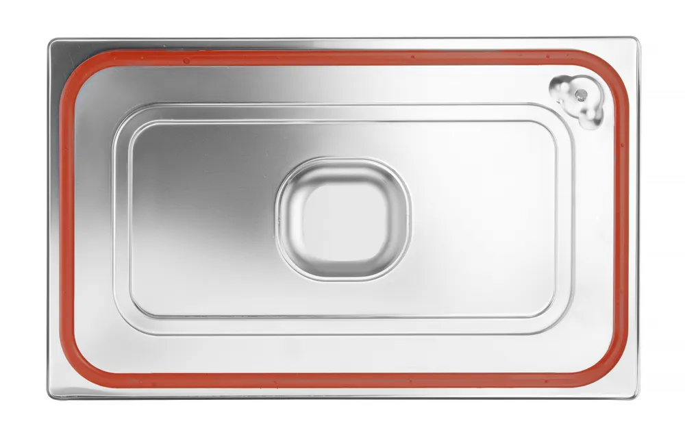 Couvercle pour bacs GN avec bord en silicone HENDI 802601