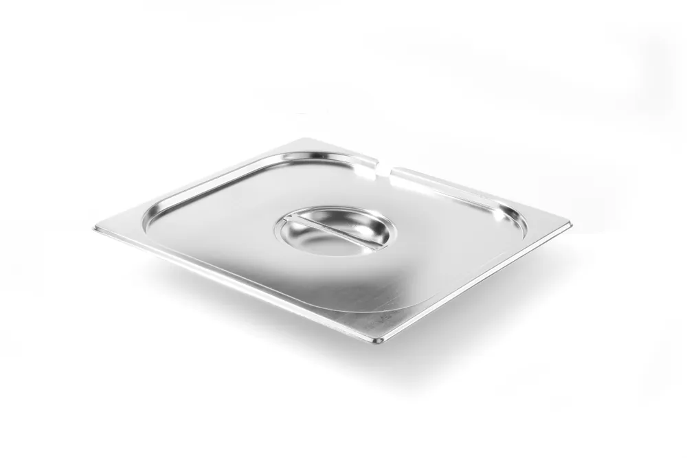 Couvercle Gastronorme avec encoche louche, HENDI, Kitchen Line, GN 1/6, 176x162mm