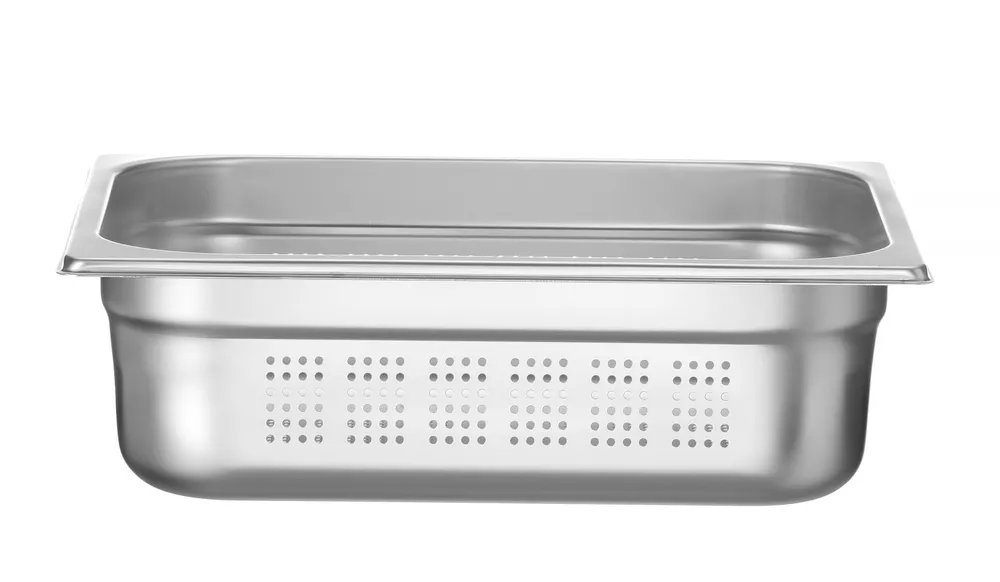 Bac gastronorme GN 1/2 perforé, HENDI, Profi Line, GN 1/2, 2L, (H)40mm