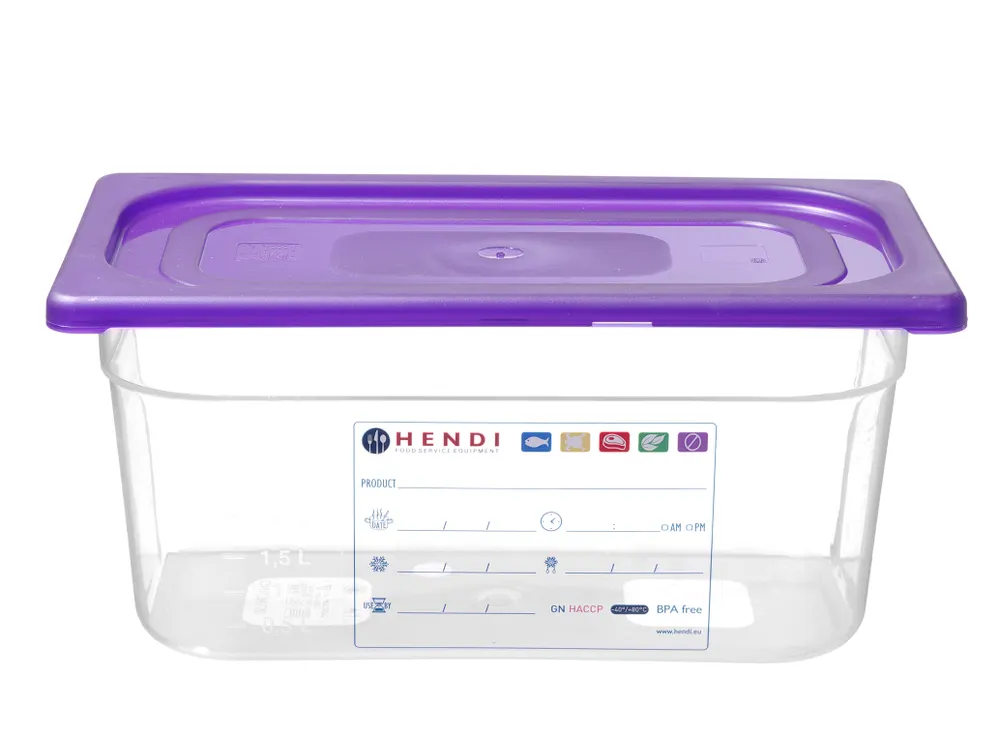 Couvercle Gastronorme violet HENDI 881736