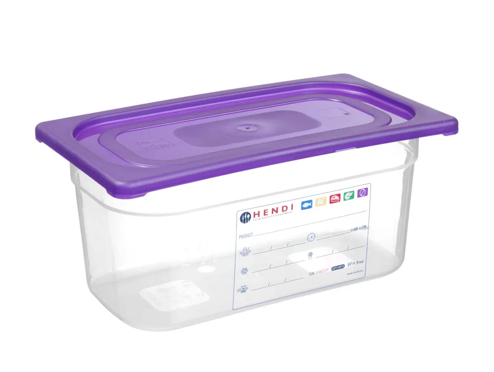 Couvercle Gastronorme violet HENDI 881743