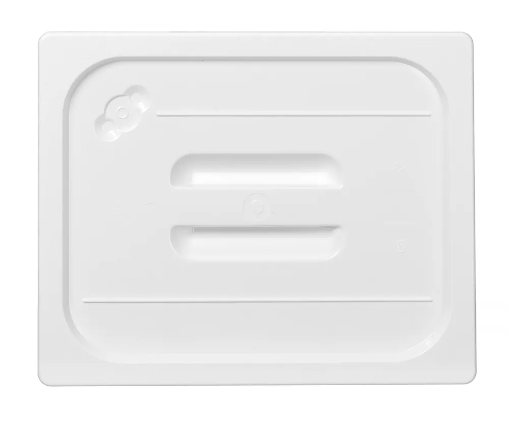 Couvercle gastronorme, HENDI, GN 1/4, Blanc, 265x162mm