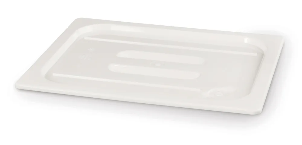 Couvercle gastronorme, HENDI, GN 1/4, Blanc, 265x162mm