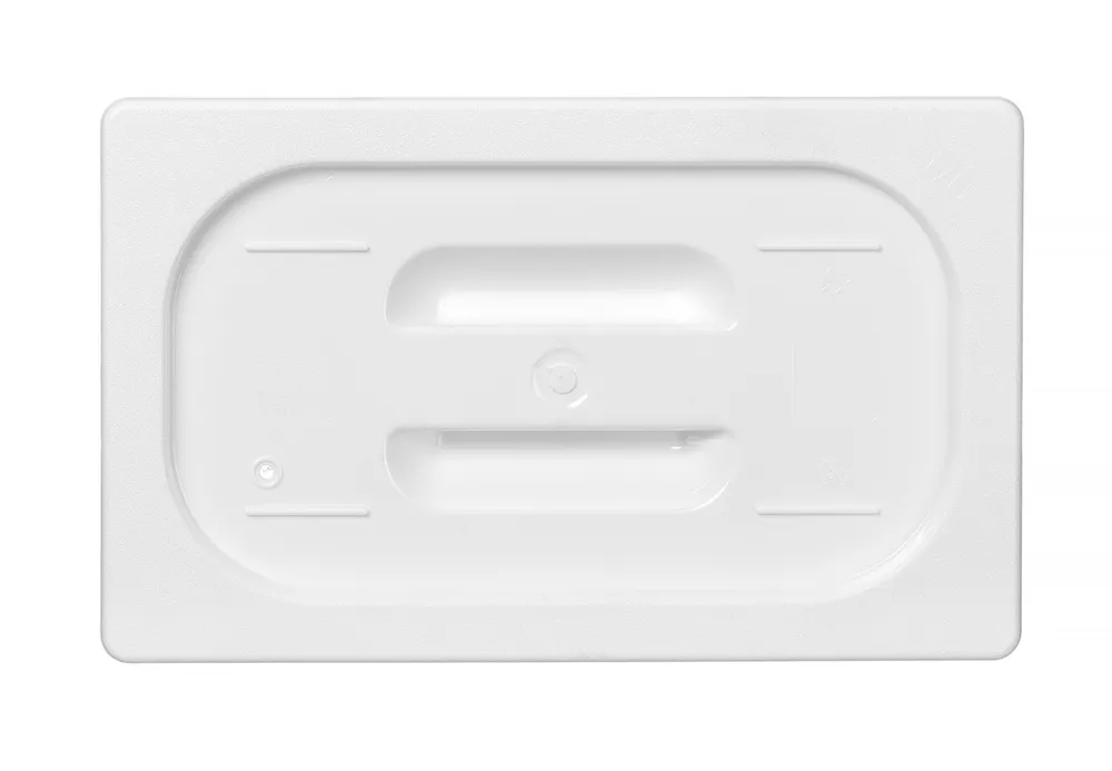 Couvercle gastronorme, HENDI, GN 1/4, Blanc, 265x162mm