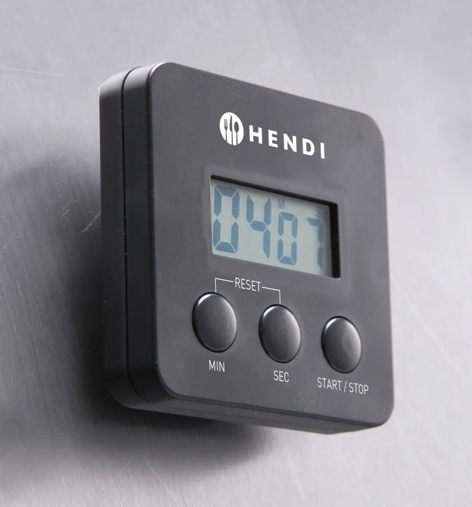 Minuteur de cuisine numérique, HENDI, 67x20x(H)67mm