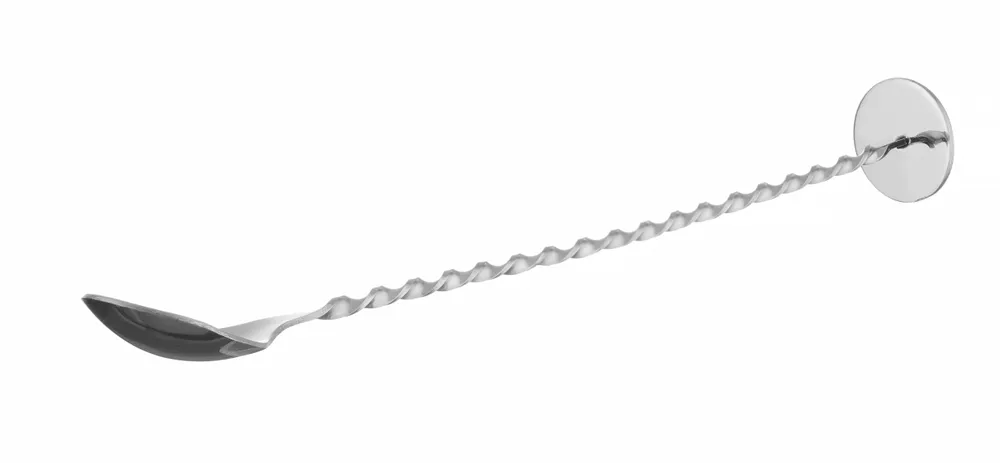 Cuillère à cocktail avec pilon, BarUp, 280x35mm