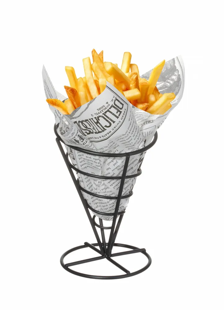 Support pour cornet de frites, HENDI, ⌀115x(H)172mm