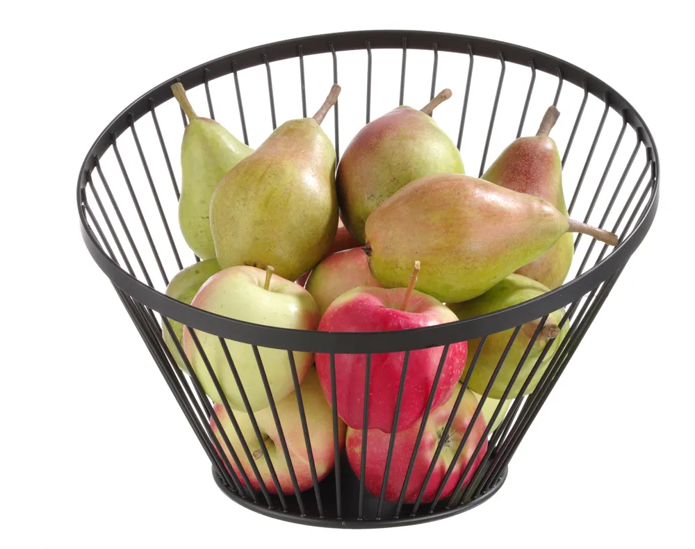 Panier à fruits oblique noir HENDI 427095