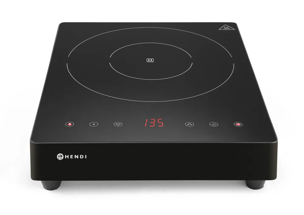 Plaque de cuisson à induction 3500W Kitchen Line, HENDI, Kitchen Line, 230V/3500W, 339x444x(H)80mm