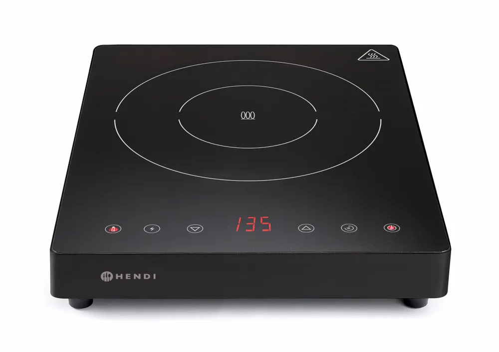 Plaque de cuisson à induction 2000W Kitchen Line, HENDI, Kitchen Line, 230V/2000W, 297x411x(H)57mm