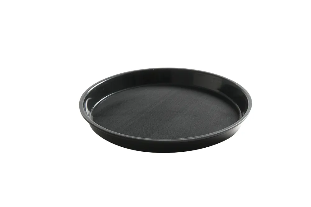 Plateau de service, rond, antidérapant, bord haut HENDI 878408