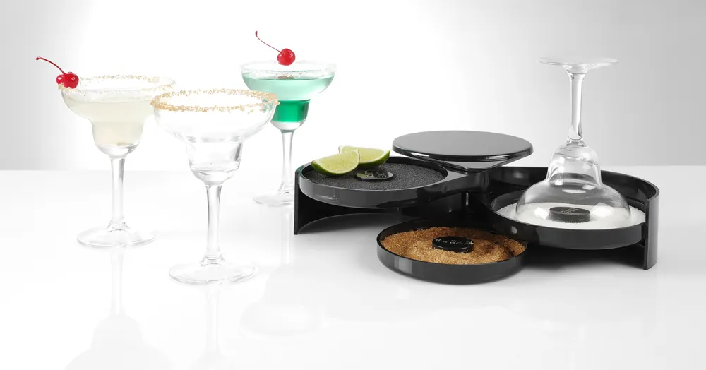 Décorateur bord de verre 3 niveaux BarUp 596777
