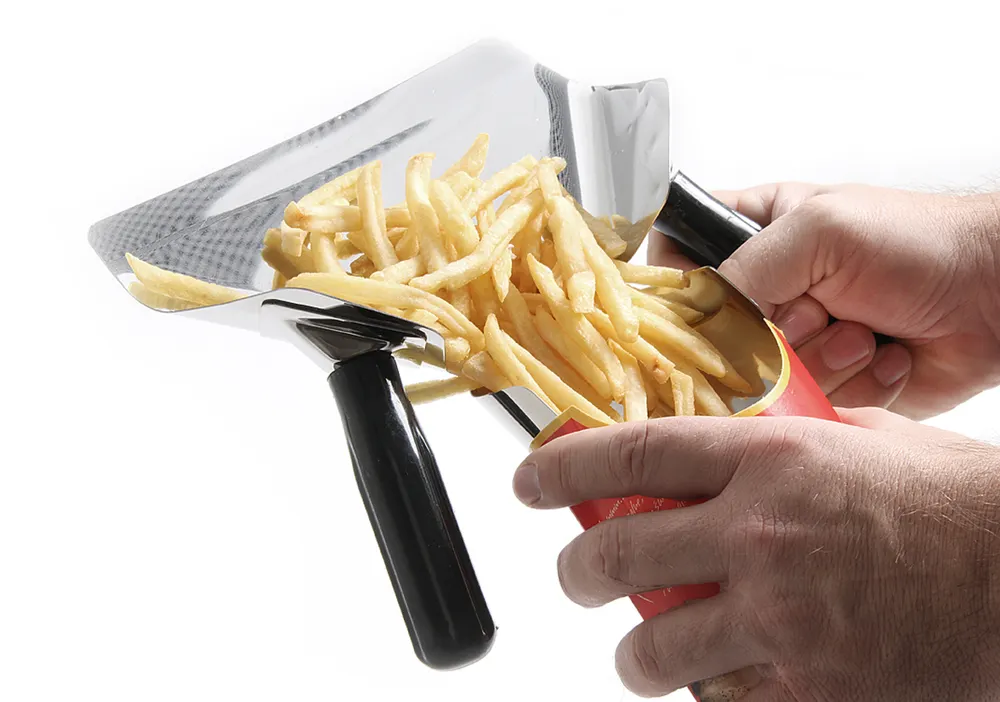 Pelle avec entonnoir pour frites et nachos HENDI 642559