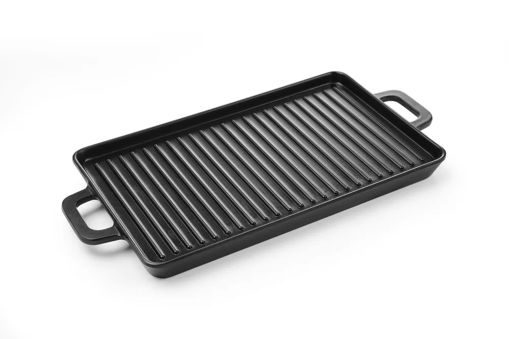 Little Chef mini plaque à griller, HENDI, Noir, 320x162x(H)20mm