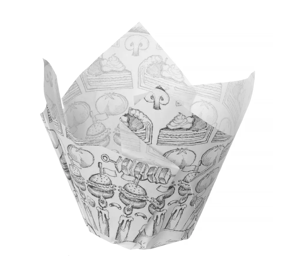 Papier sulfurisé préformé - 150 pièces, HENDI, 150 u., 160x160x(H)50mm