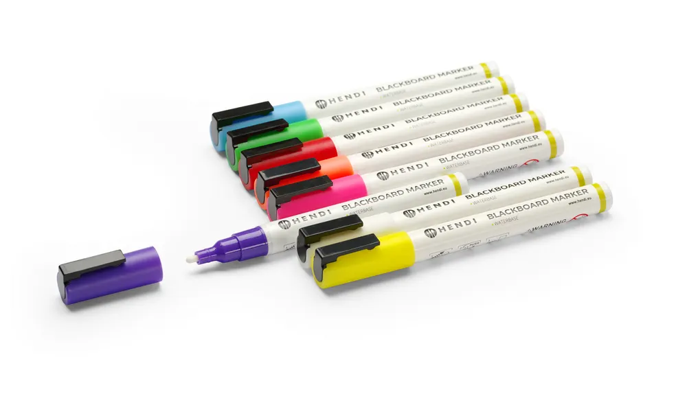 Feutres à craie 3 mm HENDI 664278