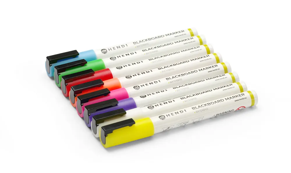 Feutres à craie 3 mm HENDI 664278