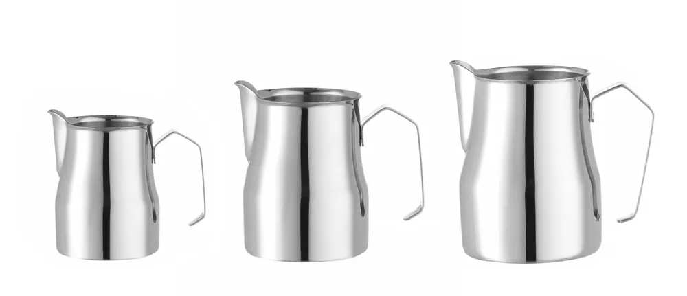Pot à lait avec bec verseur en forme V, HENDI, 0,35L, ⌀65x(H)99mm