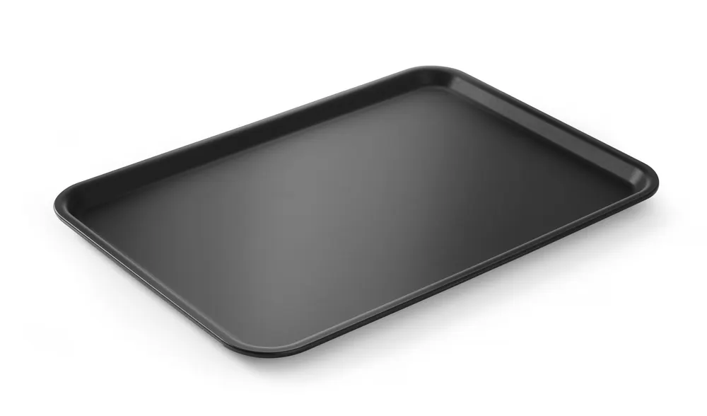 Plateau de service Euronorm, HENDI, Gris clair, 530x370x(H)22mm