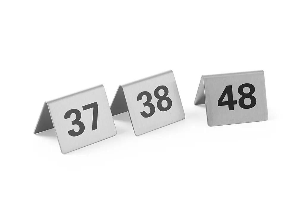 Chevalets de table numérotés HENDI 663844