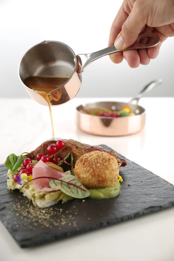 Casseroles miniatures avec bec verseur HENDI 607015