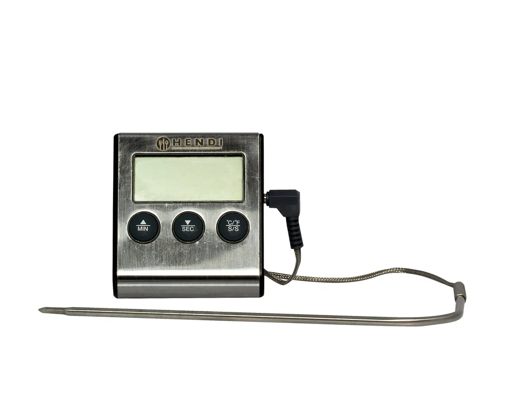 Thermomètre/minuteur pour rôtir HENDI 271346