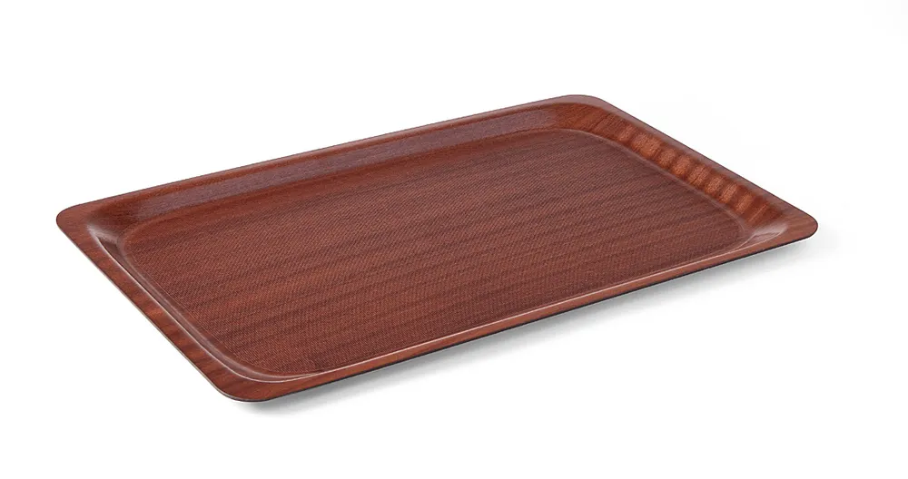 Plateau de service, rectangulaire, antidérapant, stratifié AmerBox 507469
