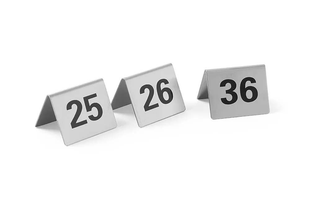 Chevalets de table numérotés HENDI 663868