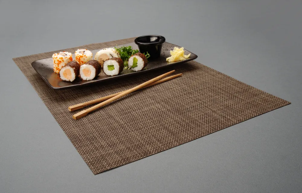 Set de table – set, HENDI, Brun, 6 u., 450x300mm