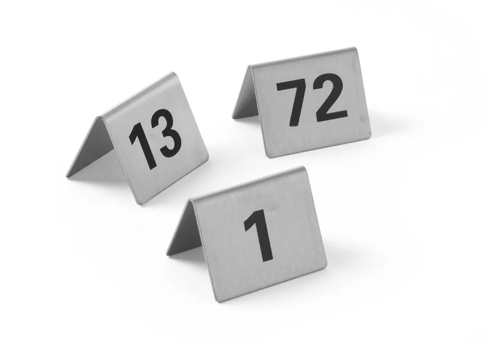 Chevalets de table numérotés HENDI 663899