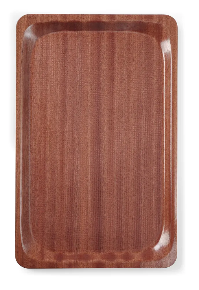 Plateau de service, rectangulaire, antidérapant, stratifié AmerBox 507216