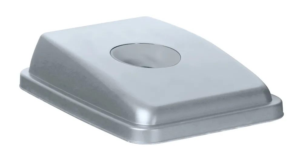 Couvercle avec ouverture pour poubelle étroite rectangulaire de 60 l HENDI 691144