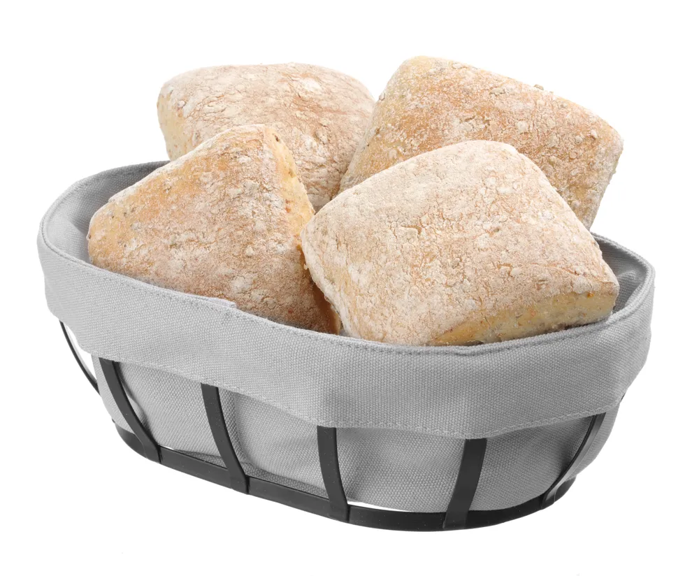 Corbeille à pain avec sachet, HENDI, rectangulaire, 250x180x(H)85mm