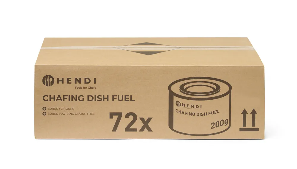Pâte combustible pour chafing dish en boîte, HENDI, 12 u