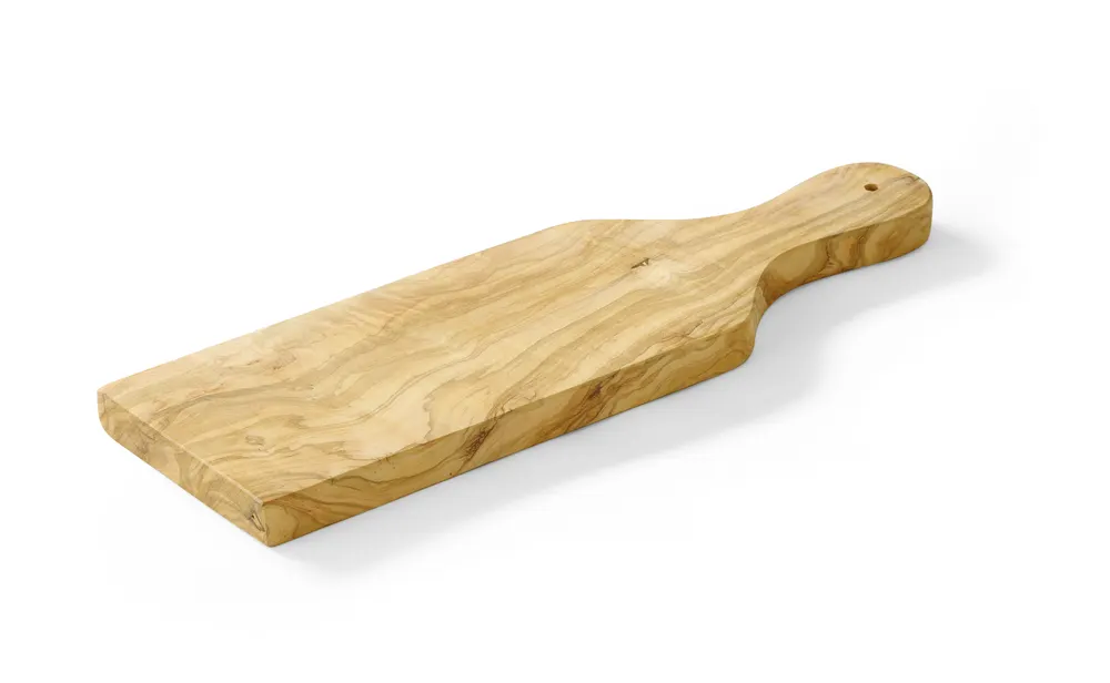 Plateau à fromage en bois d'olivier HENDI 505243