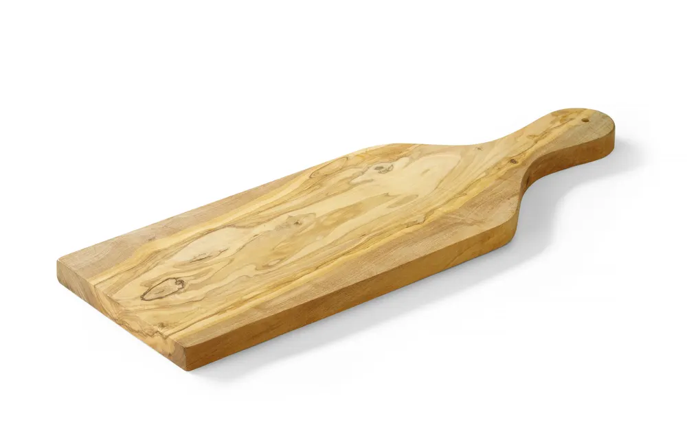 Plateau à fromage en bois d'olivier HENDI 505243