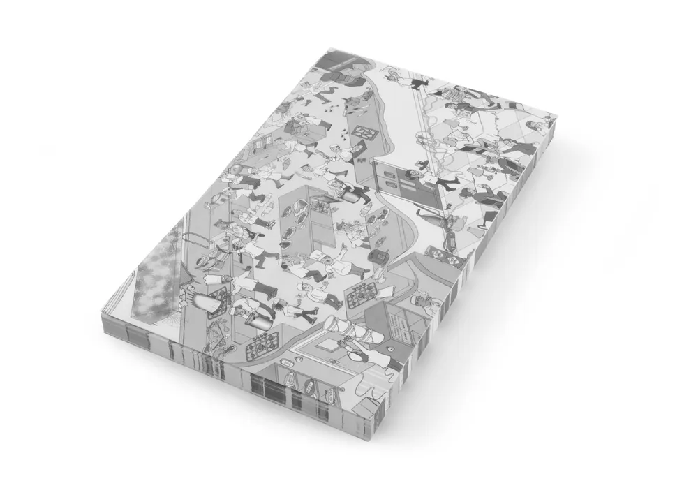 Papier sulfurisé - 500 pièces, HENDI, motif chef et aliments, 500 u., 250x200mm